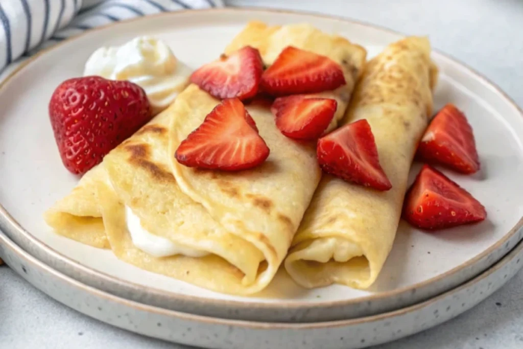 Light and airy Simple French Crepes perfect for any occasion.