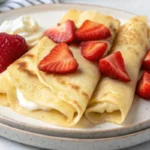 Light and airy Simple French Crepes perfect for any occasion.