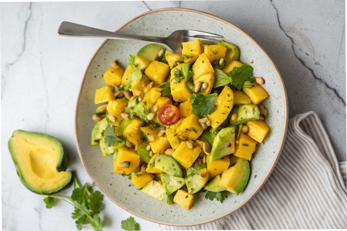 Naturally Delicious Mango Avocado Salad